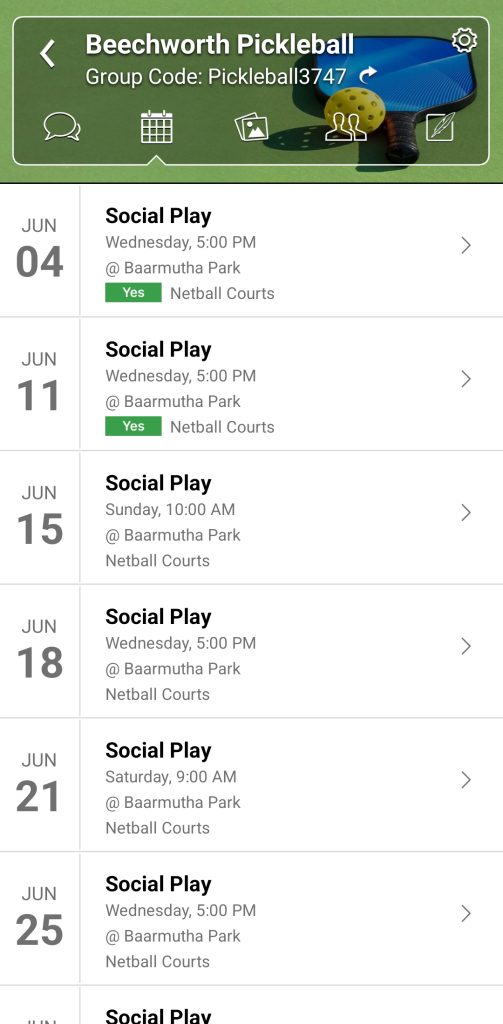 Screenshot - TeamReach App