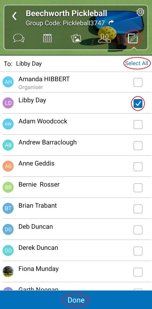 Screenshot - TeamReach App